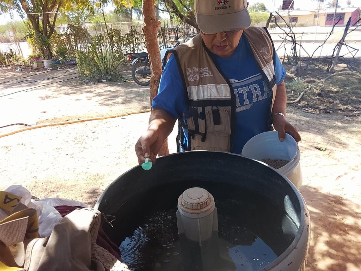 Refuerza Salud acciones preventivas contra el dengue