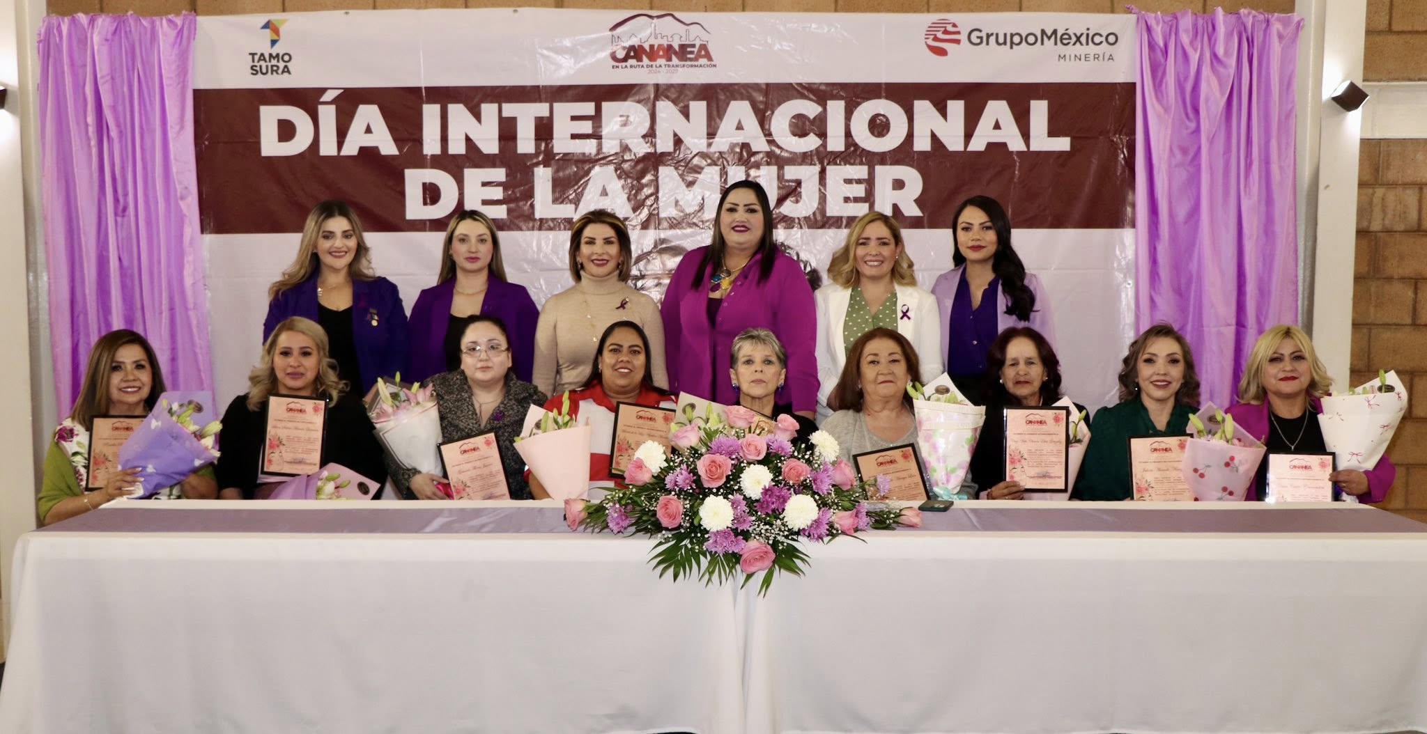 Conmemoran en Cananea el Día Internacional de la Mujer
