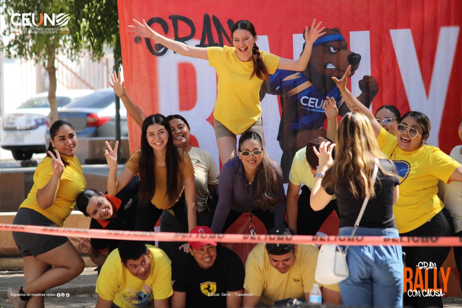 CEUNO Tu Universidad Realiza con éxito “Rally con Causa” en el Parque Madero