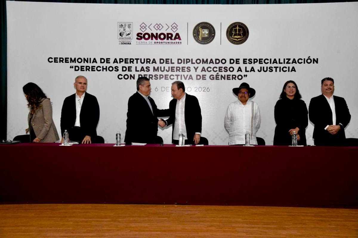 Refuerza Gobernador acciones para garantizar justicia con perspectiva de género en Sonora