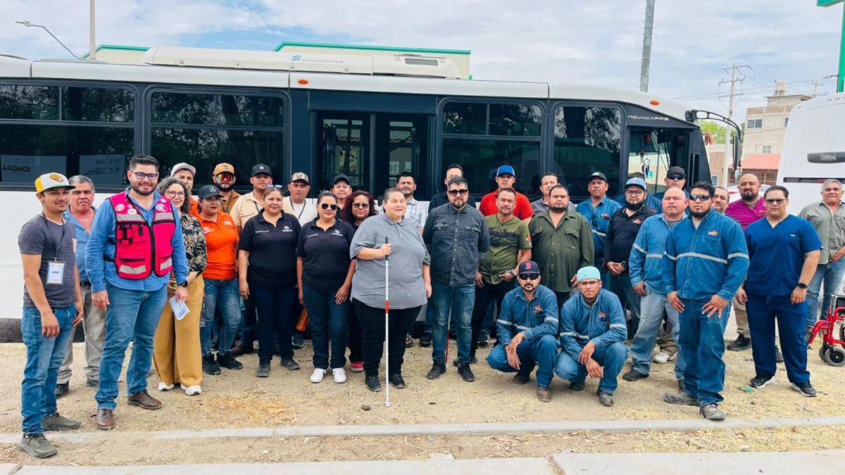 Concluye con éxito Gobierno de Sonora capacitación para operadores de transporte público