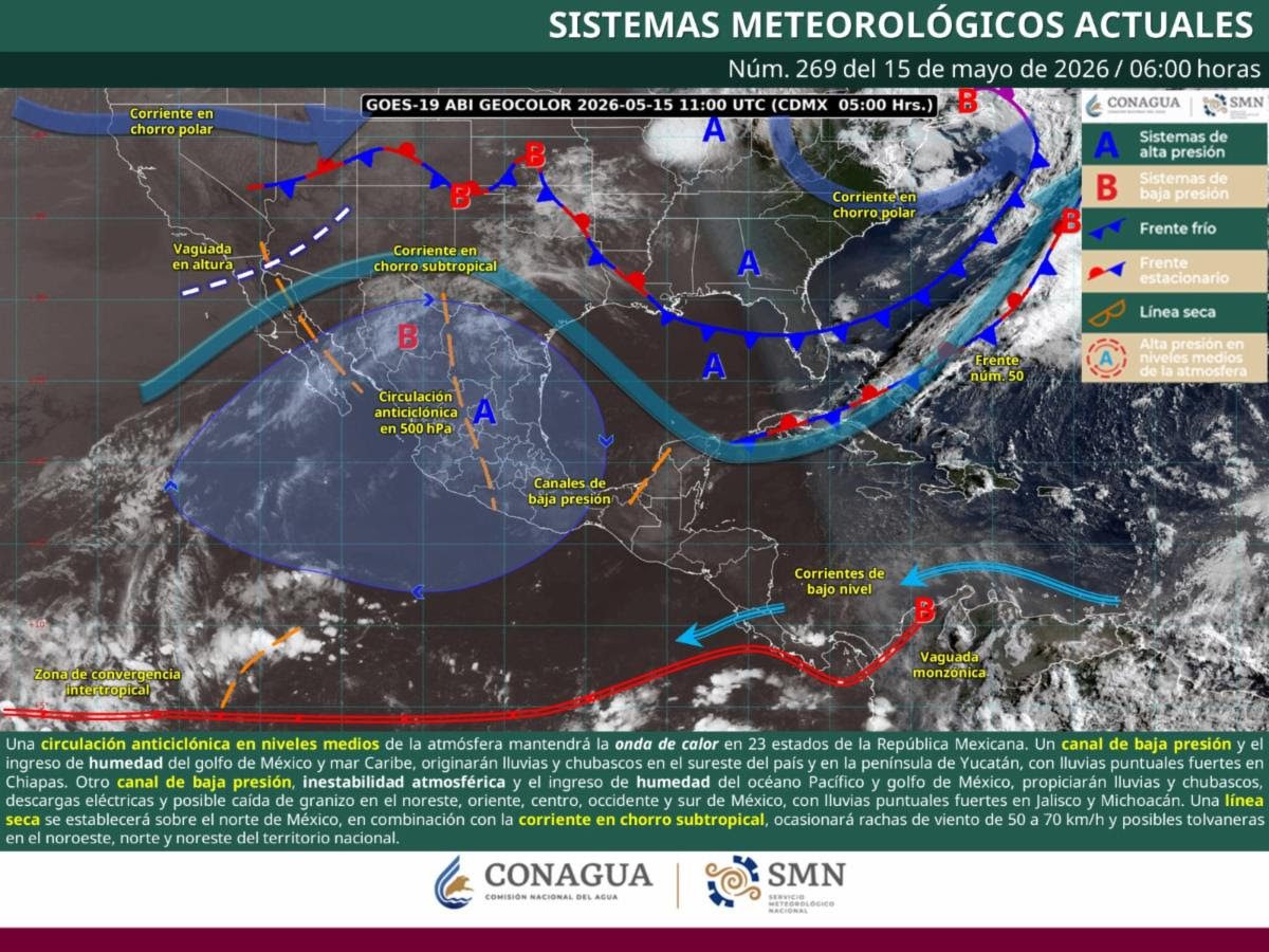 Prevé CEPC ligero descenso de temperaturas máximas en próximos días