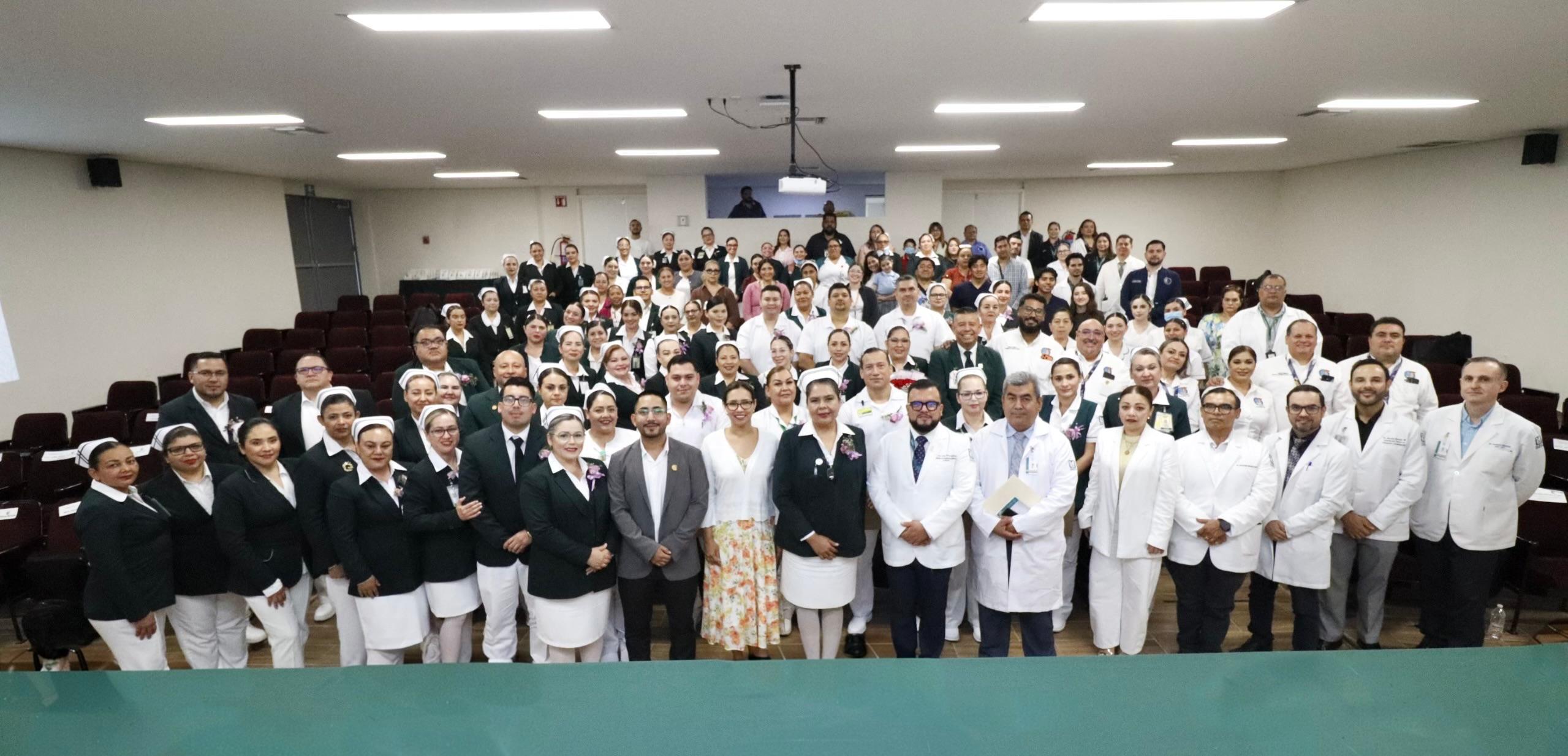 Reconoce IMSS Sonora a personal destacado en Enfermería