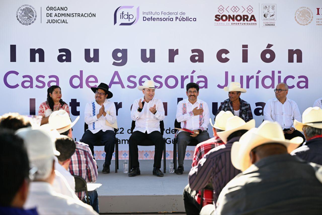 Consolidan Gobernador Durazo, SCJN y Sader justicia histórica para el Pueblo Yaqui