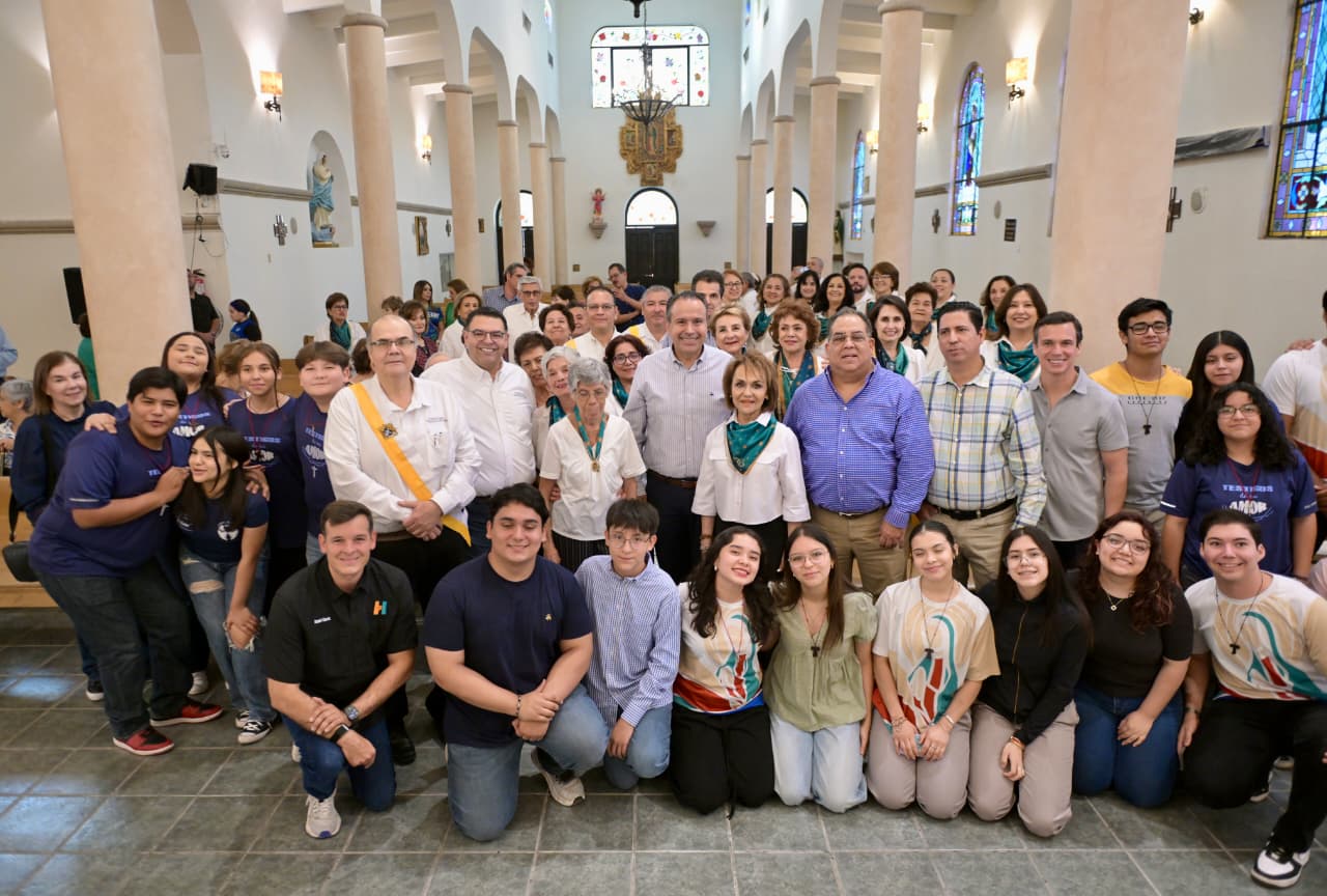 Entrega Toño Astiazarán rehabilitación de iglesia a beneficio de la comunidad