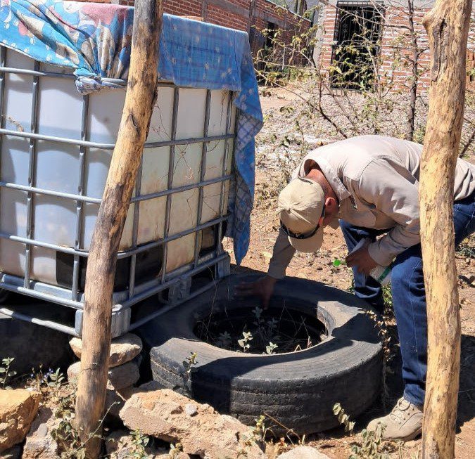 Refuerza Salud acciones contra el dengue en todo el estado