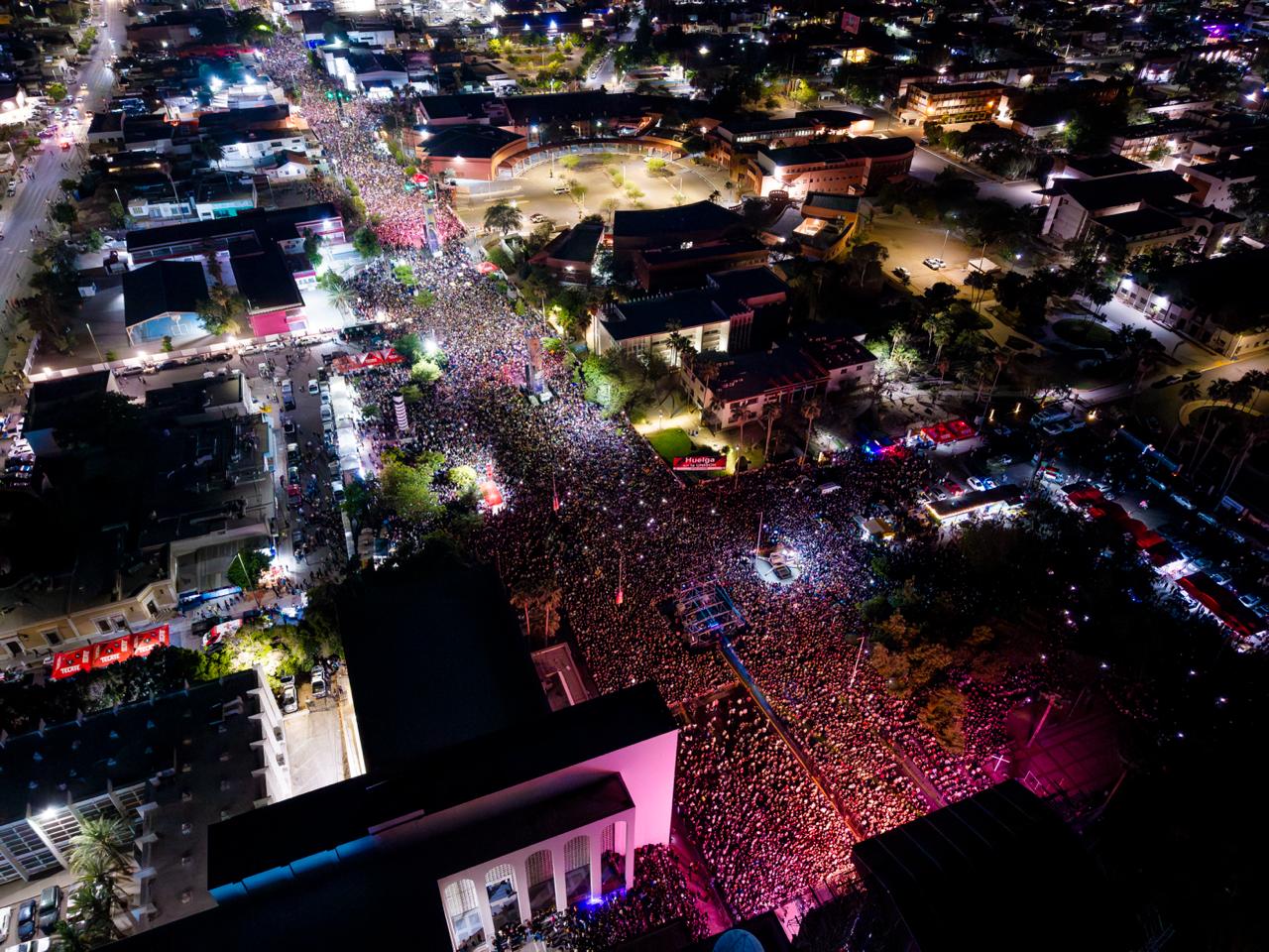 Grupo Frontera cierra con broche de oro las Fiestas del Pitic 2026 con 88 mil asistentes