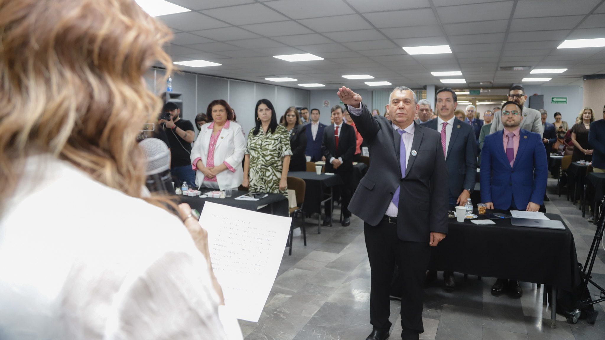 Rinde protesta Cervando Flores como presidente de la CEDH ante el Congreso de Sonora