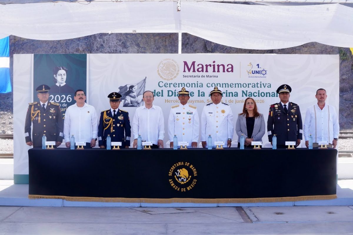 Conmemora Gobernador Durazo 84 aniversario del Día de la Marina Nacional