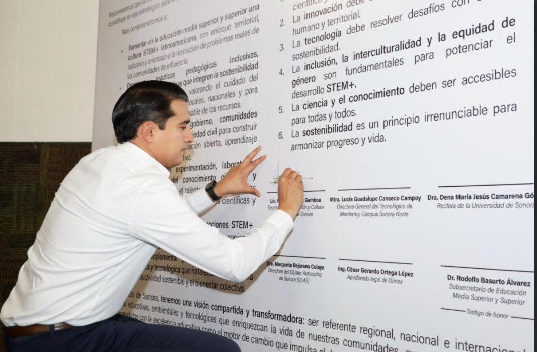 Con visión del gobernador Durazo, Sonora es ahora Territorio STEM: SEC