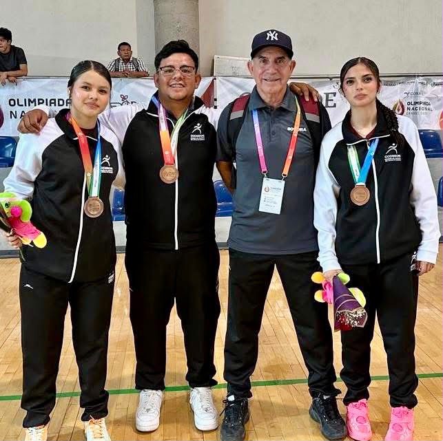 Deportistas cananenses destacan a nivel nacional y ponen en alto a Sonora con oro y bronce